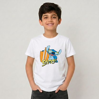 Boys Cotton Printed T-Shirt