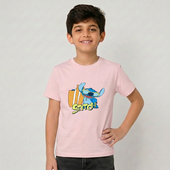 Boys Cotton Printed T-Shirt