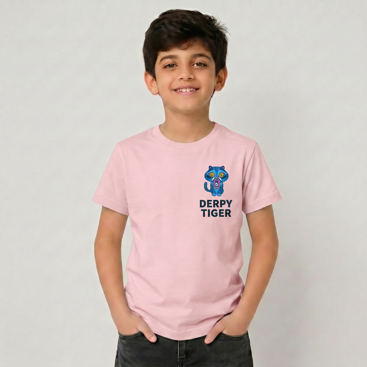 Boys Cotton Printed T-Shirt