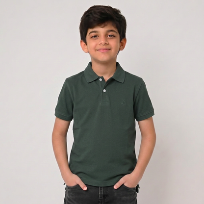 تيشيرت بولو سادة للأولاد