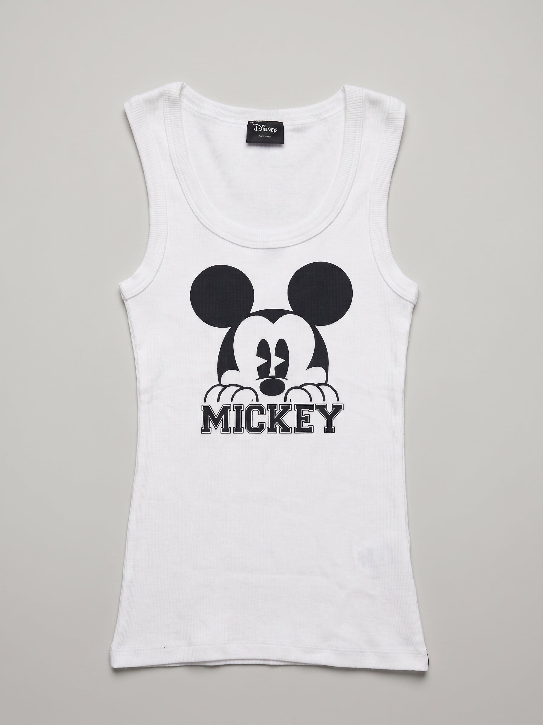 Women's Disney printed sleeveless tank top - Black print