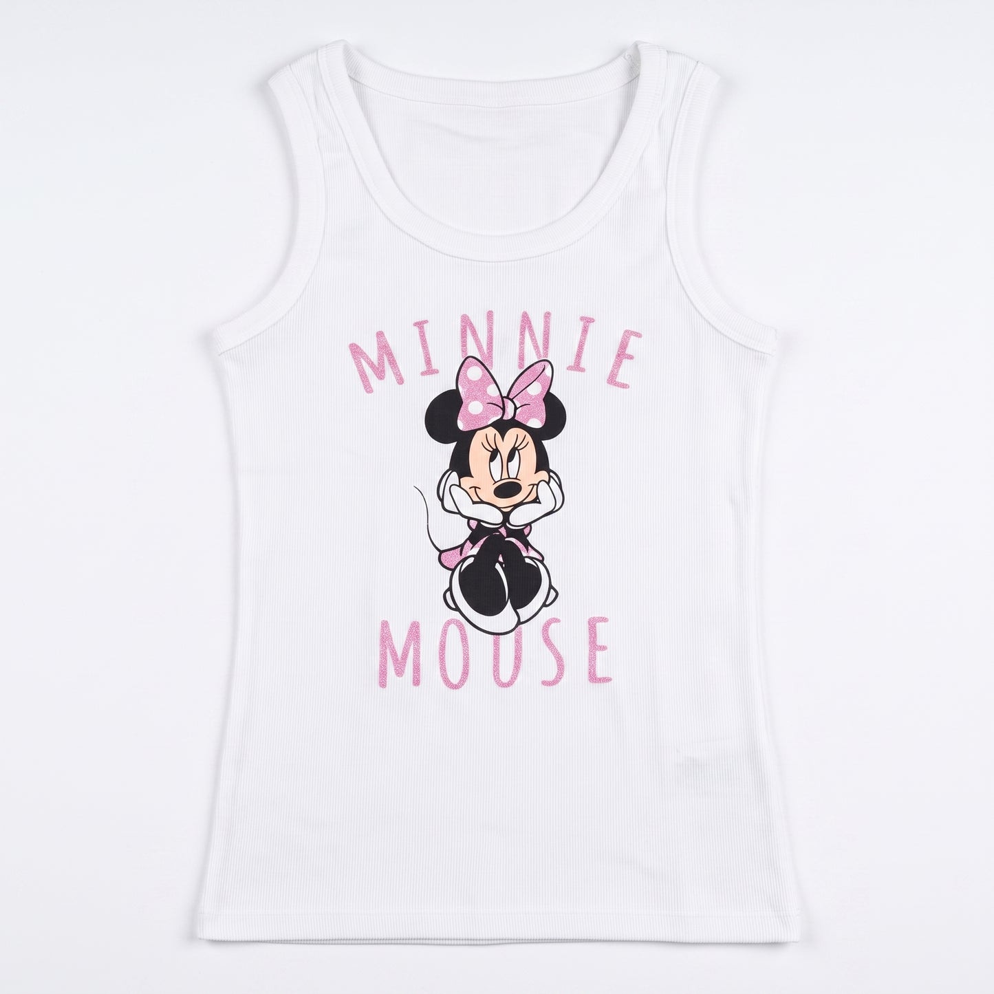 Women's Disney printed sleeveless tank top - Pink print