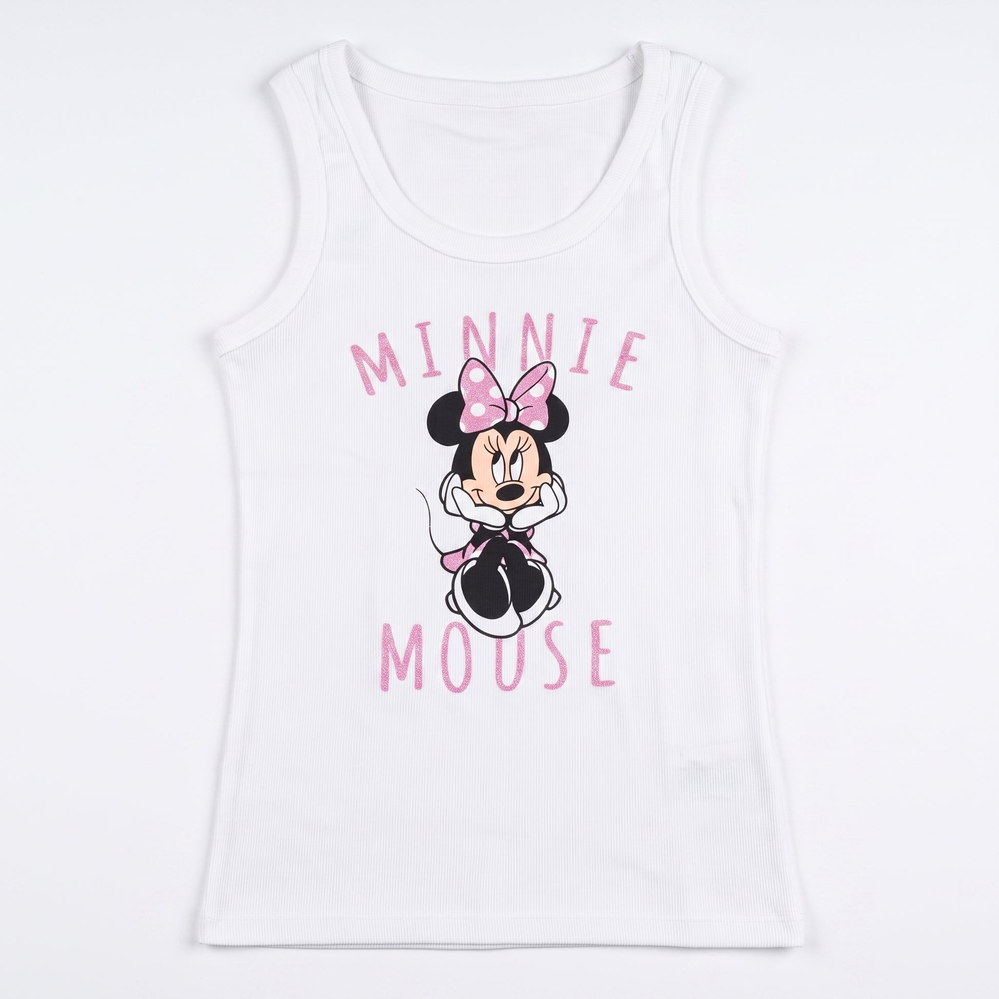 Women's Disney printed sleeveless tank top - Pink print