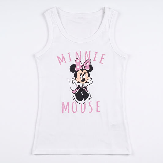 Women's Disney printed sleeveless tank top - Pink print
