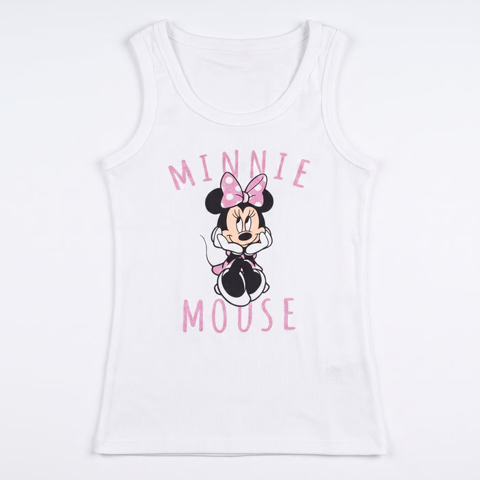 Women's Disney printed sleeveless tank top - Pink print